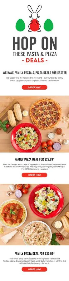 Easter Family Deals